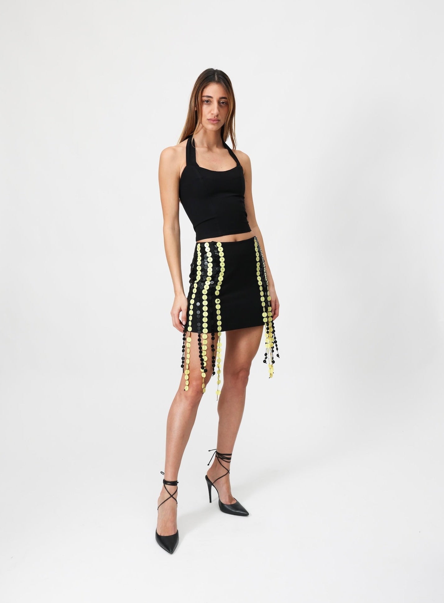 Sequins Rain Skirt