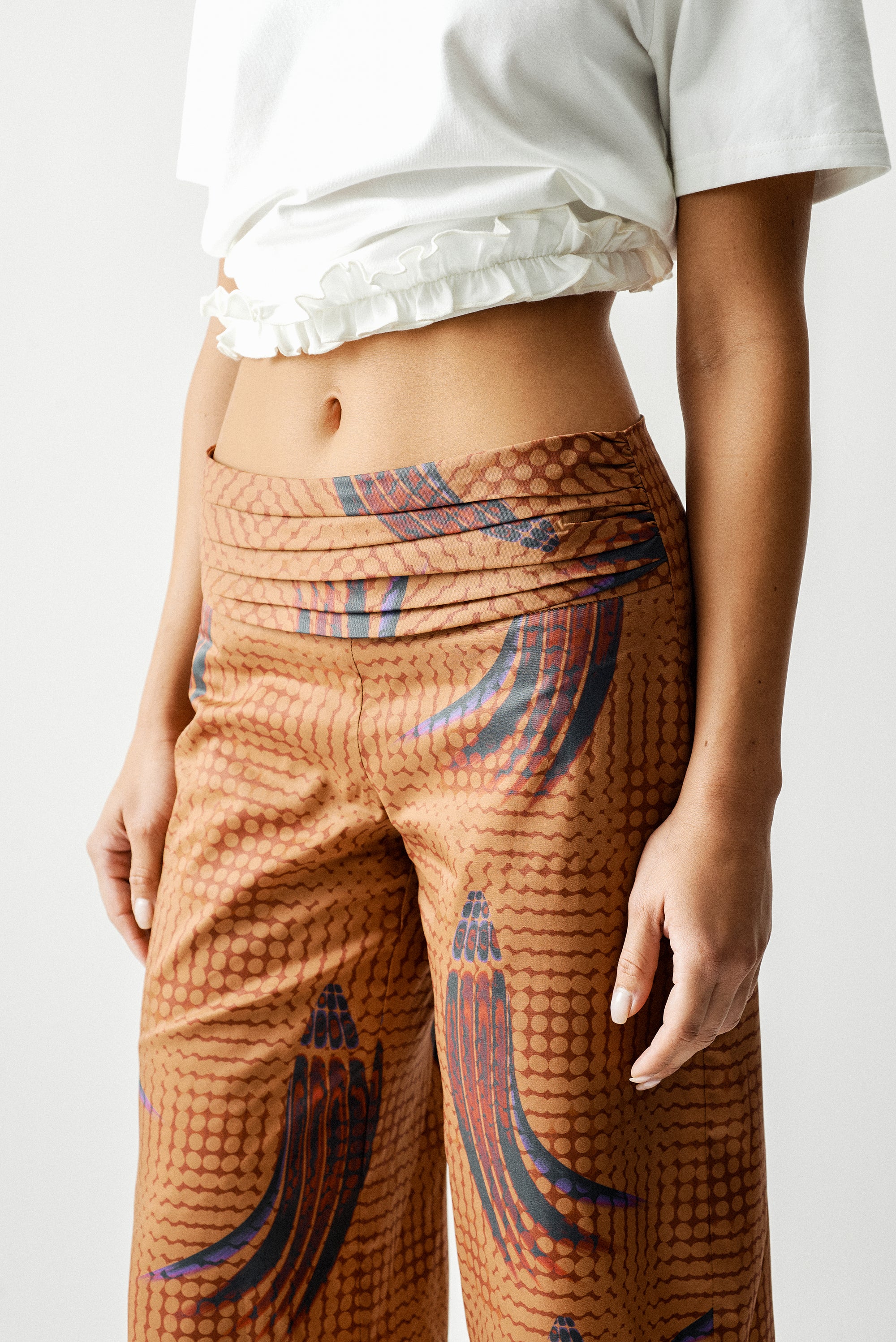 Bermuda Belt Plissé