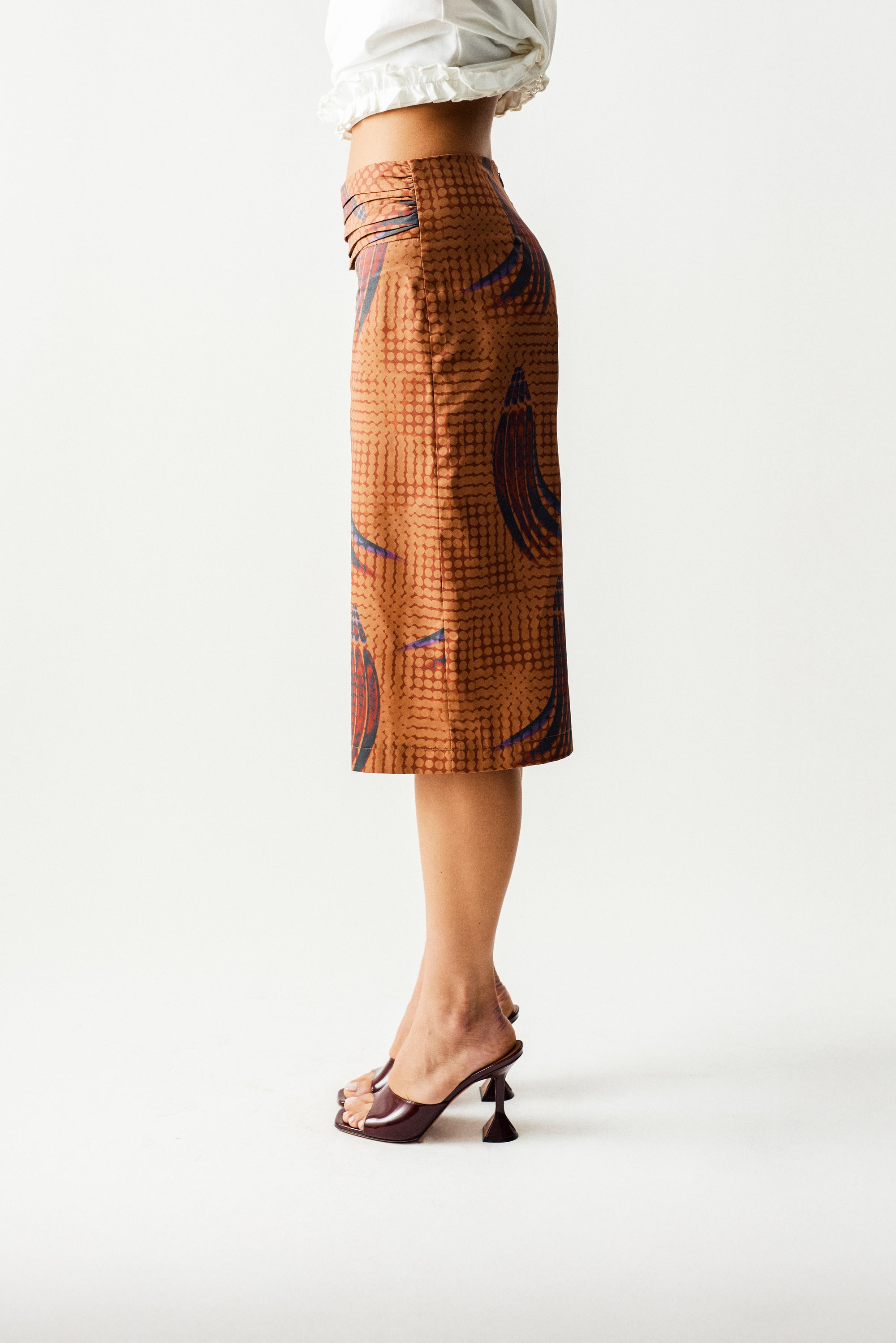 Bermuda Belt Plissé