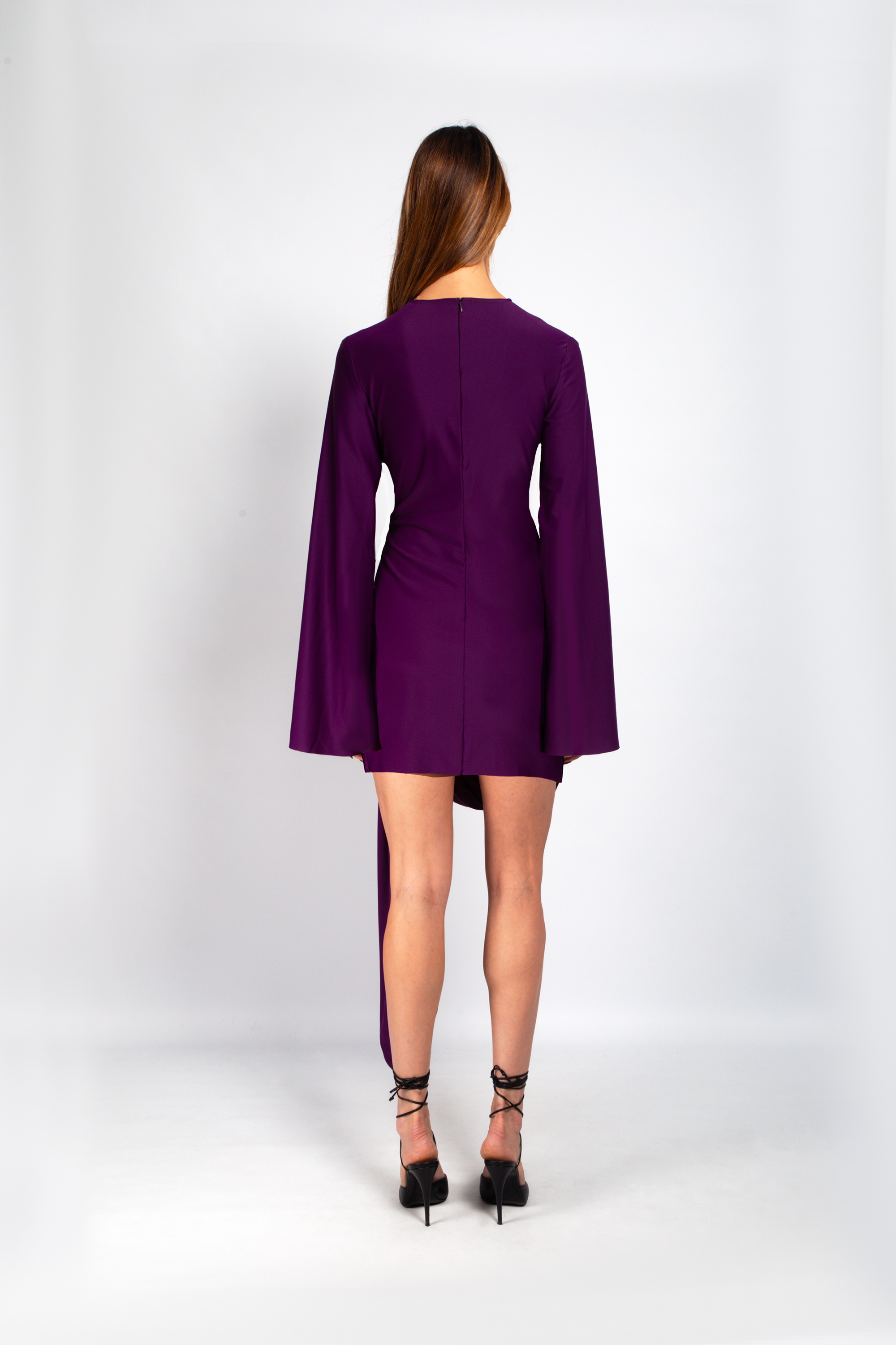 VIOLA DRAPED DRESS