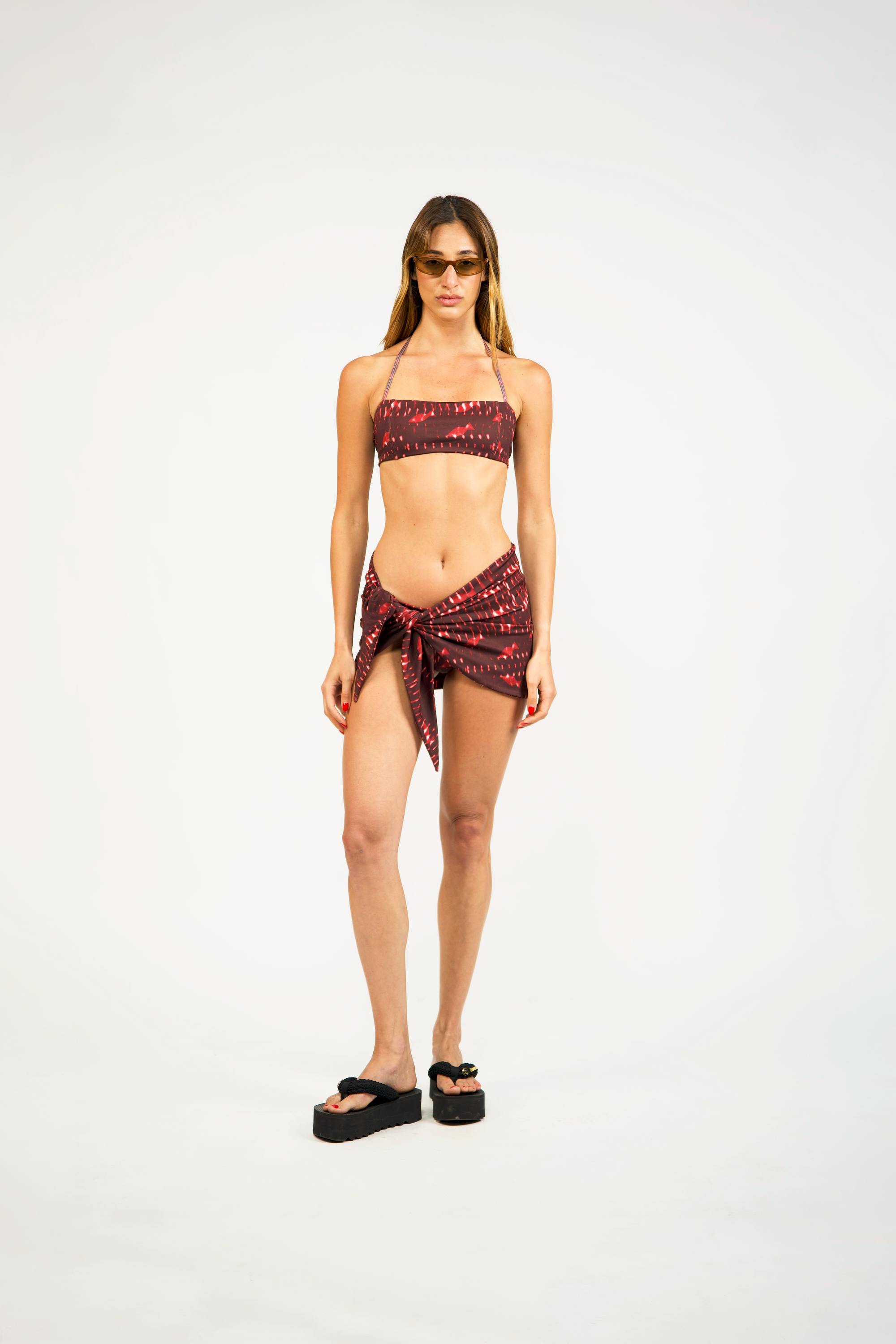 Sarong Red Fish